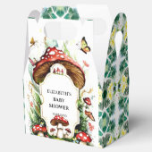 Magische Eenvoudige Paddestoel Baby shower Bedankdoosjes (Geopend)