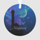 Magische Eid Nacht - Islamitisch Groet Ornament (achterkant)