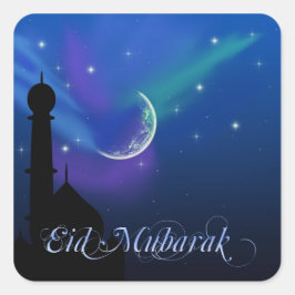 Magische Eid Nacht - Islamitische Groet Sticker