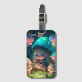 Magische elf momenten bagagelabel (Voorkant (verticaal))