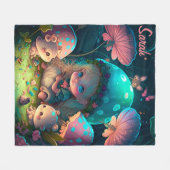 Magische elf momenten fleece deken (Voorkant (Horizontaal))