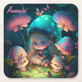 Magische elf momenten kartonnen onderzetters