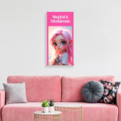 Magische Elfie Canvas Afdruk (Insitu (Woonkamer))
