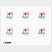 Magische Elizabeth Warren Ronde Sticker (Vel)