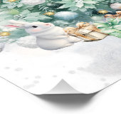 Magische en Sprotse Kerstelf Perfect Poster (Hoek)