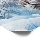 Magische en Sprotse Kerstelf Perfect Poster (Hoek)