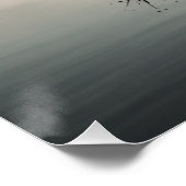 Magische en wilde wolf perfect poster (Hoek)