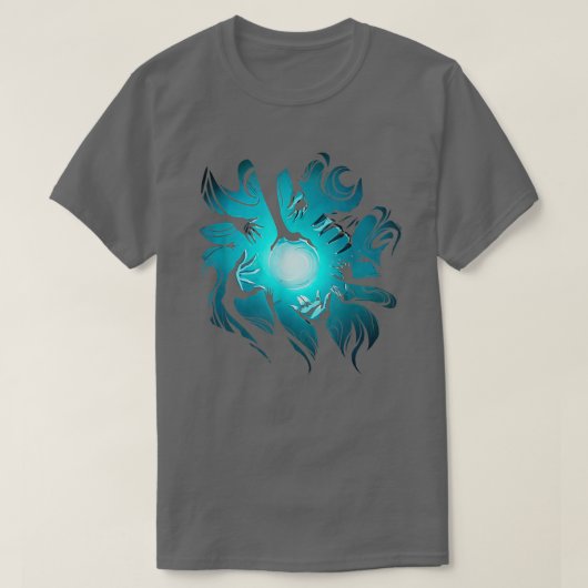 Magische energie of een bol van de Energy Witch De T-shirt (Design voorkant)