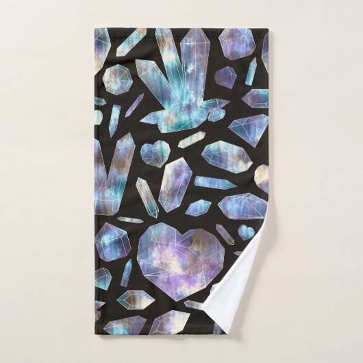 Magische-energiecrystals regenboogkristallen bad handdoek (Handdoek)