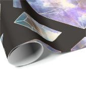 Magische-energiecrystals regenboogkristallen cadeaupapier (Rol Hoek)