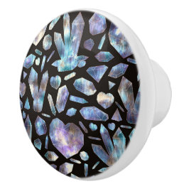 Magische-energiecrystals regenboogkristallen keramische knop