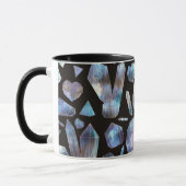 Magische-energiecrystals regenboogkristallen mok (Links)