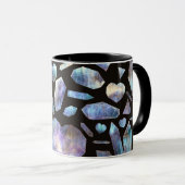 Magische-energiecrystals regenboogkristallen mok (Voorkant rechts)