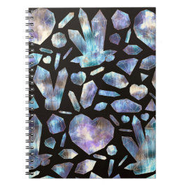 Magische-energiecrystals regenboogkristallen notitieboek