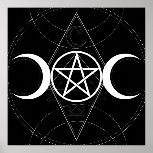 Magische-energiecrystals regenboogkristallen poster (Voorkant)