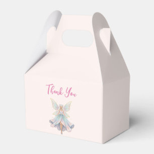 Magische engel fee pastelkleuren dank je bedankdoosjes
