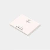 Magische engel fee pastelkleuren post-it® notes (Schuin)