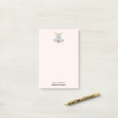 Magische engel fee pastelkleuren post-it® notes (Op bureau)