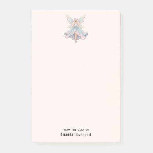Magische engel fee pastelkleuren post-it® notes (Voorkant)