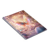 Magische engel vleugels glitter notitieboek (Rechterzijde)