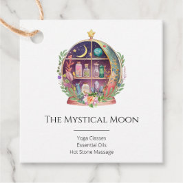 Magische Essential Oils Apothecary Yoga Crystals Bedankjes Labels