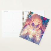 Magische Etherische Anime Meisje Gepersonaliseerd Planner (Display)