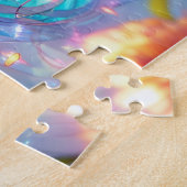Magische Etherische Anime Meisje Legpuzzel (Zijkant)