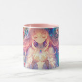 Magische Etherische Anime Meisje Mok (Midden)