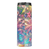 Magische Etherische Anime Meisje Thermosbeker (Achterkant)