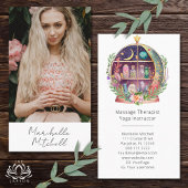 Magische etherische oliën Apothecary Boho Yoga Fot Visitekaartje