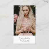 Magische etherische oliën Apothecary Boho Yoga Fot Visitekaartje (Voorkant)