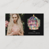 Magische etherische oliën Apothecary Yoga Boho Fot Visitekaartje (Voorkant)