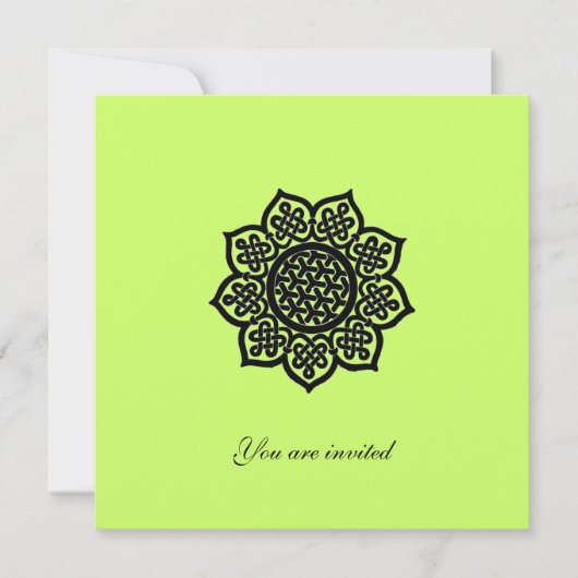 MAGISCHE EVENEMENT metaalgouden papier Kaart (Voorkant)