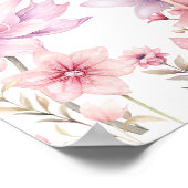 Magische Fairy Baby shower Welkom Poster (Hoek)