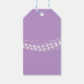 Magische Fairy Eerste Meisje Gelukkige Verjaardag Cadeaulabel (Achterkant)