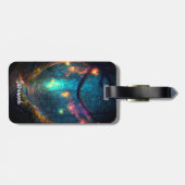 Magische fairy Enchanted Forest Fantasy Pixie Dust Bagagelabel (Achterkant horizontaal)