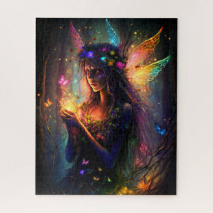 Magische fairy Enchanted Forest Fantasy Pixie Dust Legpuzzel