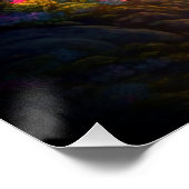 Magische fairy Enchanted Forest Fantasy Pixie Dust Perfect Poster (Hoek)