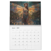  Magische Fairy Fae Fantasy Vrouwen Kalender (Mar 2027)