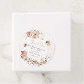 Magische Fairy Garden Baby shower Bedankjes Labels (In situ)