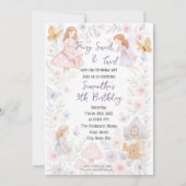 Magische Fairy Garden verjaardagsuitnodiging Kaart (Voorkant)