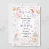 Magische Fairy Garden verjaardagsuitnodiging Kaart (Voorkant)