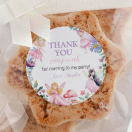 Magische Fairy Labels Verjaardag Baby shower