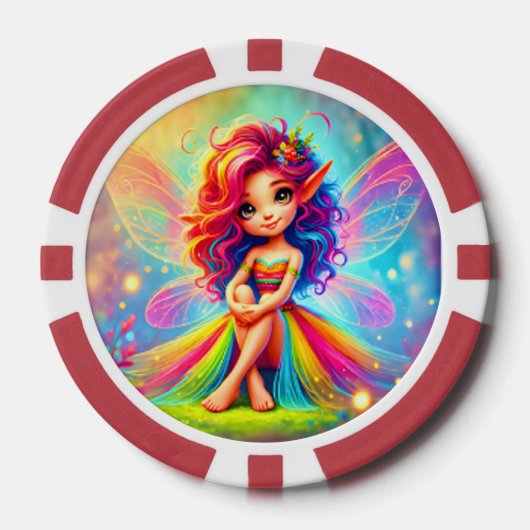 Magische Fairy Poker Chips (Voorkant)