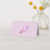 Magische Fairy Theme Folded Place Card Table Kaart Plaatskaartje (Achterkant)