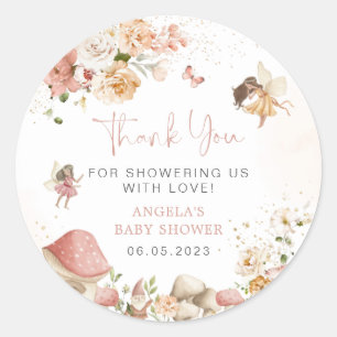 Magische Fairy Tuin Baby shower Sticker