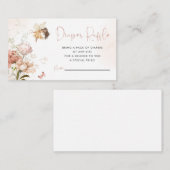 Magische Fairy Tuin Luier Raffle Kaart (Voorkant / Achterkant)