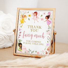 Magische Fairy Verjaardag Baby shower Favorieten t Poster