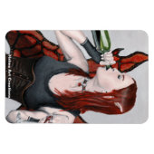 Magische Fairy Wijnfles Fantasy Flexibele magneet (Horizontaal)