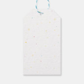 Magische Fairy Wings en Sparkles in Roze Cadeaulabel (Achterkant)